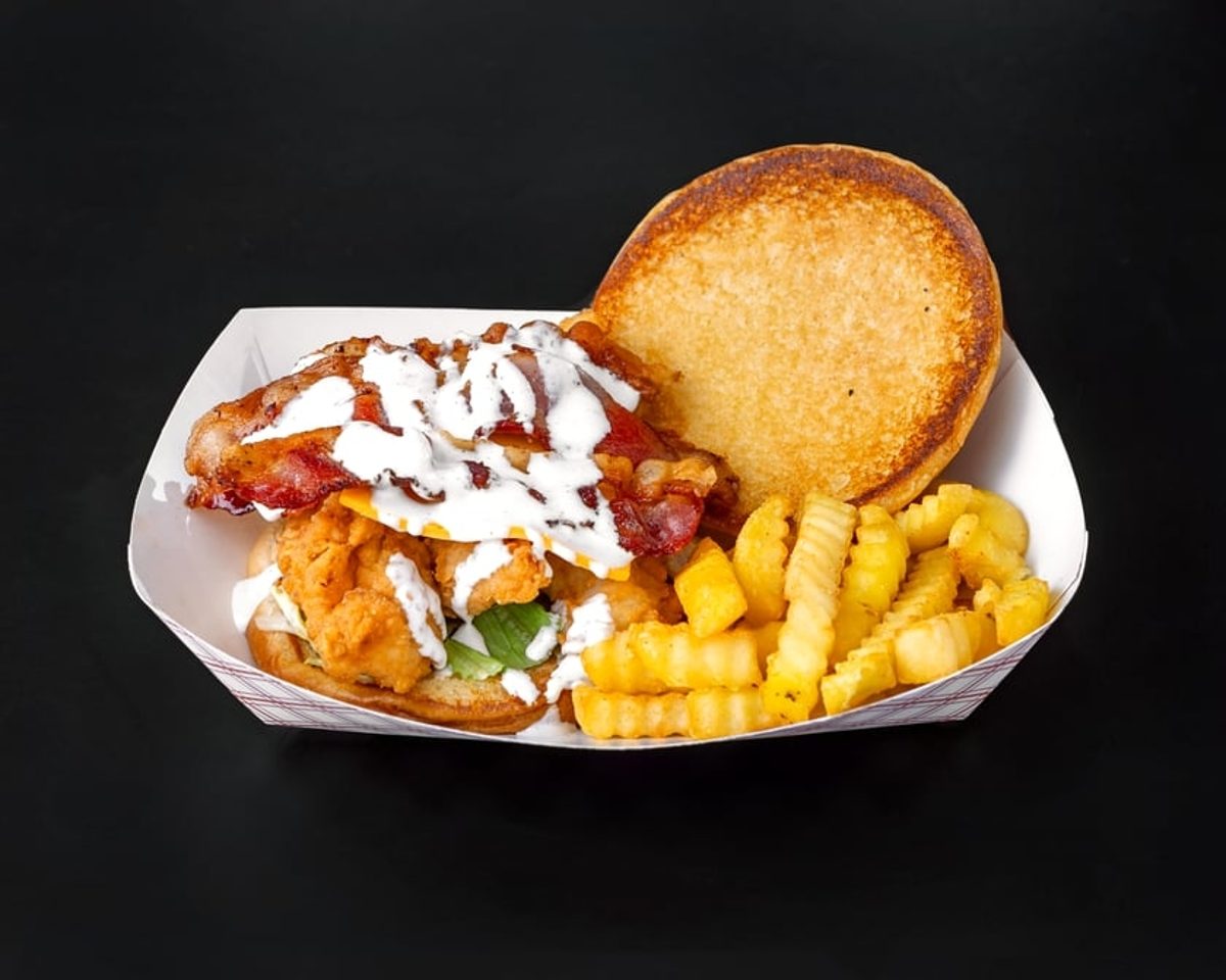 Bacon Ranch Sandwich & Fries