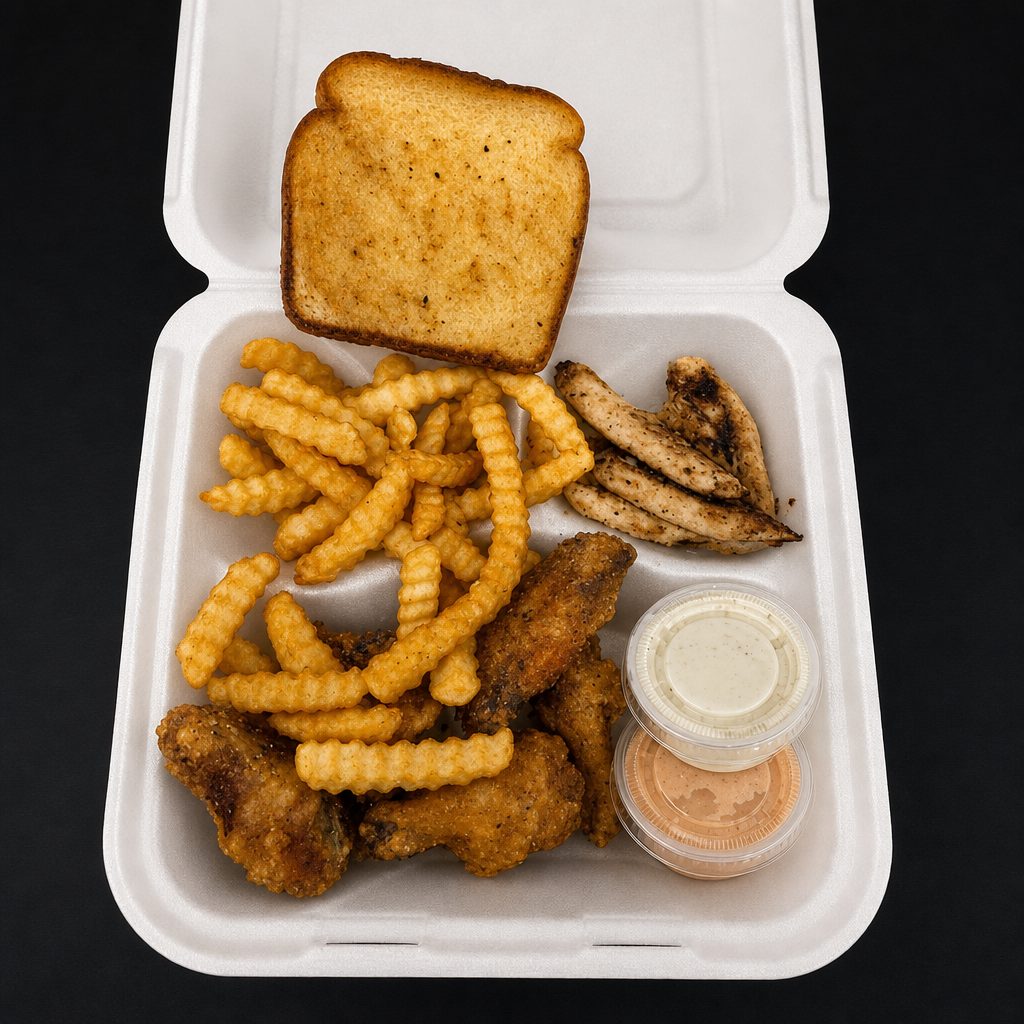 Fingers & Wings Combo.
