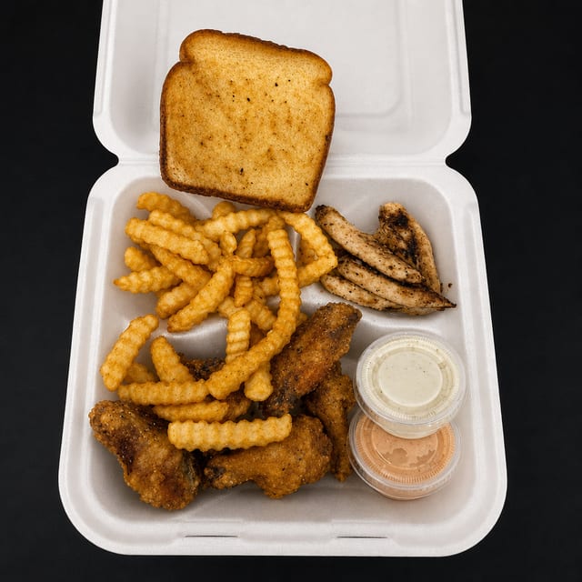 Fingers & Wings Combo.